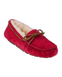 Ugg - Dakota Slipper Jester Red Suede - Lyst