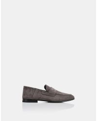 Jil Sander | Gray Moccasins for Men | Lyst