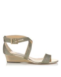 Jimmy Choo | Metallic Chiara | Lyst