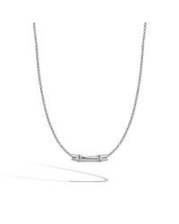 John Hardy | Metallic Slide Pendant Necklace | Lyst