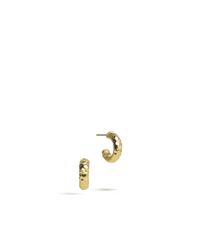 John Hardy | Multicolor Classic Chain Extra Small Hammered Hoop Earring | Lyst