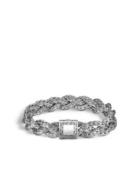 John Hardy | Metallic Braided Chain Bracelet | Lyst