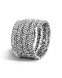 John Hardy | Metallic Classic Chain Multiple Coil Bracelet | Lyst