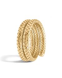 John Hardy | Metallic Double Coil Bracelet | Lyst