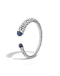 John Hardy | Kick Cuff With Blue Sapphire | Lyst
