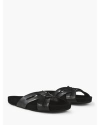 John Varvatos | Black Artisan Sandal Cross for Men | Lyst