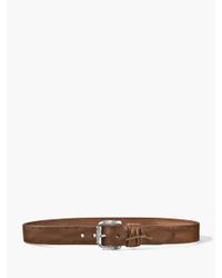 John Varvatos | Multicolor Wrapped & Perforated Leather Belt for Men | Lyst