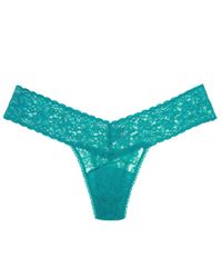 Hanky Panky | Blue Low-rise Thong | Lyst