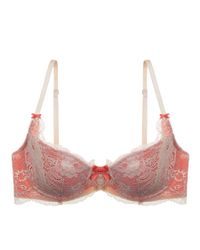 Heidi Klum Intimates | Red Johana Contour Bra | Lyst