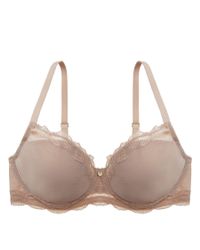 Natori | Natural Pure Allure Full Figure Contour Underwire Bra | Lyst