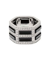 Mania Zamani - Metallic Unity Onyx Ring - Lyst
