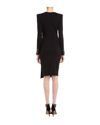 Alexandre Vauthier - Long Sleeve Black Dress - Lyst