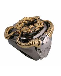 Sylvie Corbelin - Metallic Bucrane Ring - Lyst