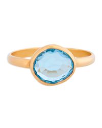 Sanjay Kasliwal - Blue Topaz Ring - Lyst