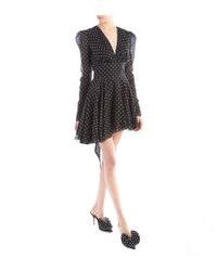 Alexandre Vauthier - Black & White Polka Dot Dress - Lyst
