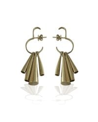 Ana Khouri - Metallic Cone Earrings - Lyst