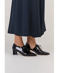 Clergerie - Black Suzanne Heeled Oxford - Lyst