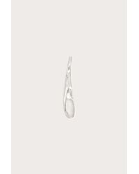 Blanca Monros Gomez - White Medium Wavy Stud - Lyst