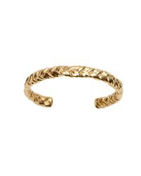 Jennifer Fisher | Metallic Small Braid Cuff | Lyst