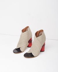 Acne Multicolor Roza Bamboo Heel