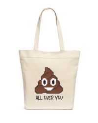 Mostly Heard Rarely Seen | Multicolor 'all Over You' Rubber Appliqué Tote Bag | Lyst
