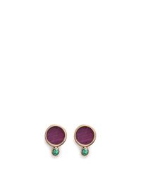 Astley Clarke | Multicolor 'ruby Mars' Diamond 14k Gold Stud Earrings | Lyst