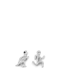 Khai Khai | Metallic 'running Man' Diamond Earrings | Lyst