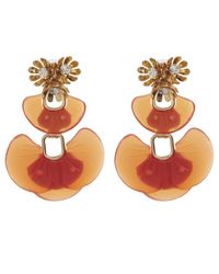 Lele Sadoughi - Multicolor Enamel Island Earrings - Lyst