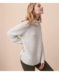 Lou & Grey White Rainbow Chip Sweater