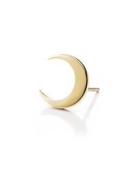 Lulu Frost - Multicolor Code Moon Earring 14k Gold - Lyst