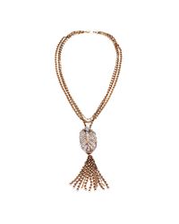 Lulu Frost - Multicolor Drift Tassel Necklace - Lyst