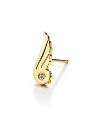 Lulu Frost - Multicolor Code Wing Earring 18k Gold - Lyst