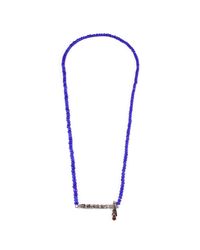 Lulu Frost - Blue George Frost G. Frost Tomahawk Beaded Necklace - Lyst
