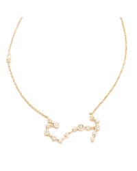 Lulu Frost - Multicolor Zodiacs 14k & Diamond Scorpio + Water Necklace - Lyst