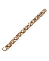 Lulu Frost - Metallic *vintage* Gold Link Bracelet - Lyst