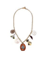Lulu Frost - Metallic *vintage* Charm Necklace #2 - Lyst