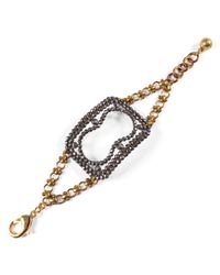 Lulu Frost - Metallic Vege Soup X Cut-steel Bracelet 1 - Lyst