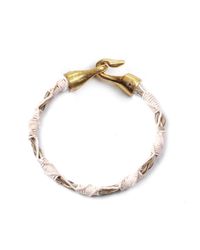 Lulu Frost | Natural G. Frost Ladder Harpoon Bracelet - White Combo for Men | Lyst
