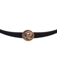 Lulu Frost - Black *vintage* Velvet Choker #15 - Lyst