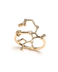 Lulu Frost - Metallic Zodiacs 14k Sagittarius + Fire Ring - Lyst