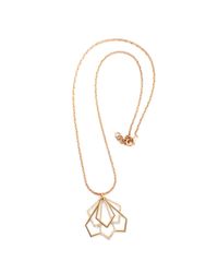 Lulu Frost - Metallic Portico Long Pendant Necklace - Lyst