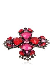 Erickson Beamon | Pink Crystal Ring | Lyst
