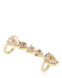 Luis Morais | Metallic Smoky Quartz Articulated Ring | Lyst