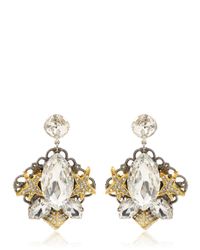 Assad Mounser | Metallic Segin Earrings | Lyst