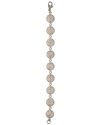 Roberto Marroni | Metallic Oxidized White Gold Bracelet | Lyst