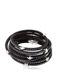 Tomasz Donocik | Metallic Swarovski 7 Wrap Around Stars Bracelet | Lyst