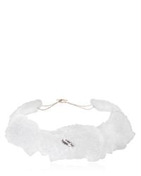 Noritamy | White Tephra Necklace | Lyst