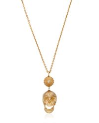 Luis Morais | Metallic Large Skull Necklace | Lyst