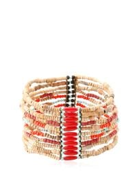 Isabel Marant | Red Pottery Bracelet | Lyst