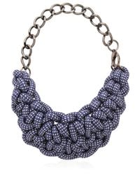 Alienina | Blue Odyssee Rope Necklace | Lyst